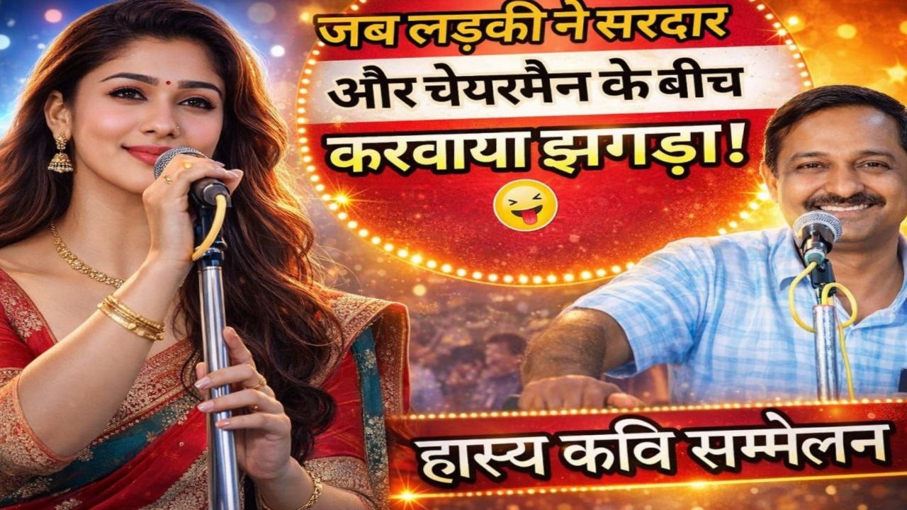 जब कवियत्री की मोहब्बत में भिड़ गए सरदार और चेयरमैन 🤣(जबरदस्त नोंकझोंक )