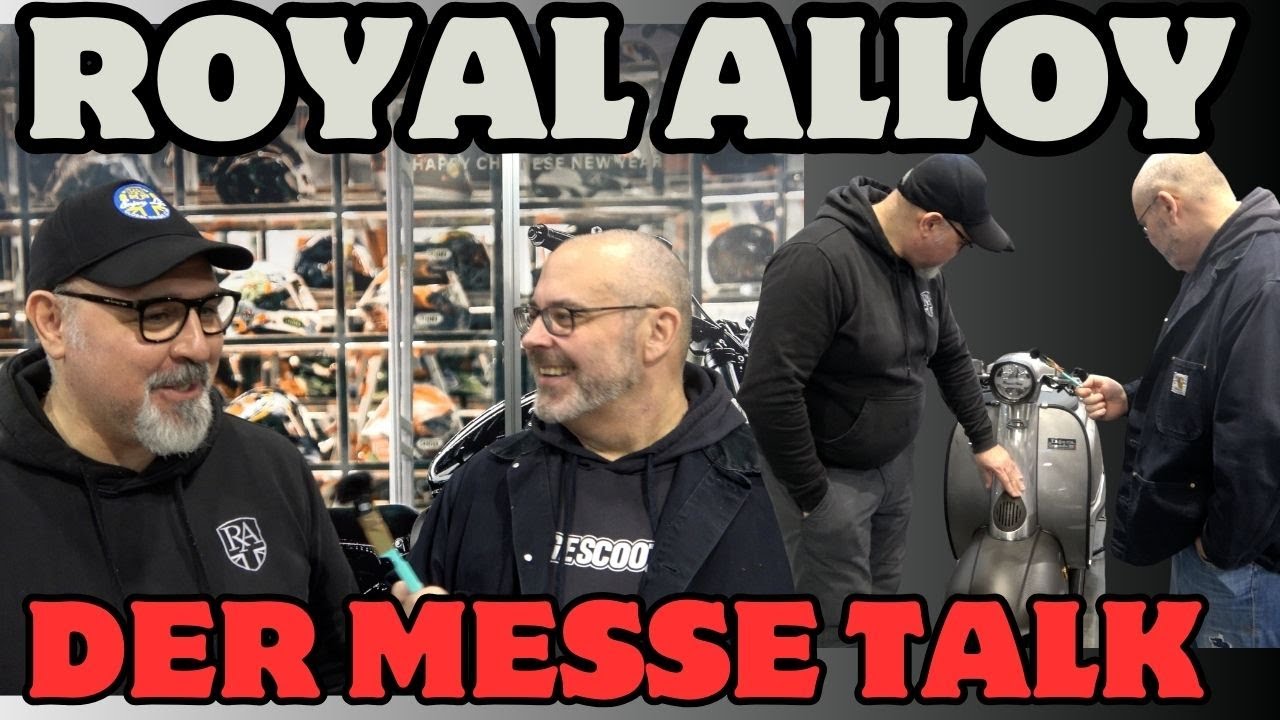 ROYAL ALLOY - DER MESSE TALK mit SAVAGE SCOOTERS