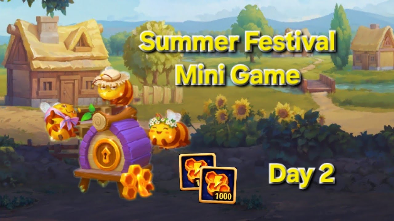 Mini Game Day 2 - Summer Festival 2026 🐝