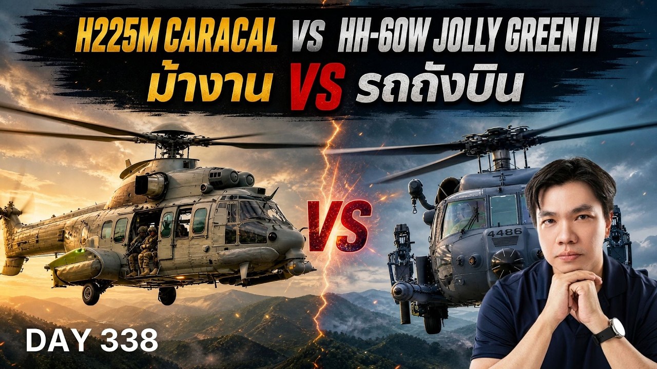 ทำไมกองทัพทั่วโลกถึงเลือก H225M Caracal? เจาะลึกสุดยอด ฮ.กู้ภัยที่ท้าชนอเมริกา!