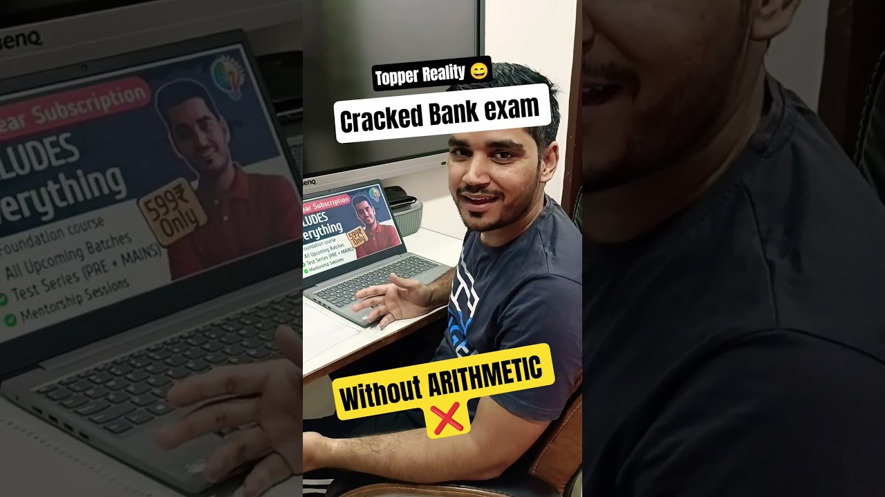 😁 Toppers after clearing Bank exam