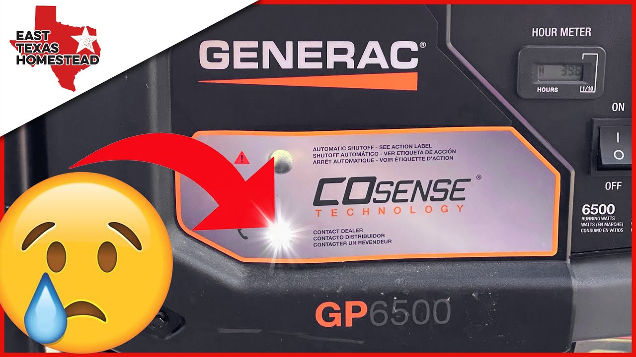 Решено — мой генератор запускается, но не работает (GENERAC COSense GB6500)