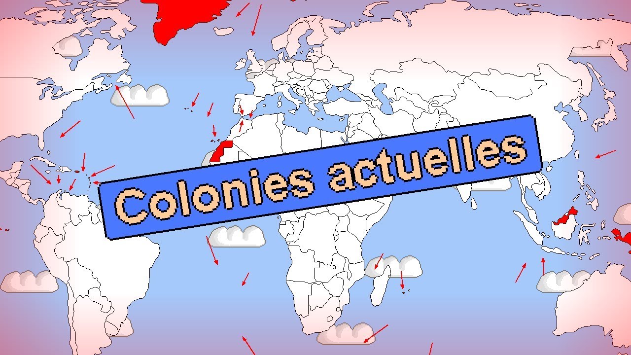 Les pays qui ont encore des colonies !