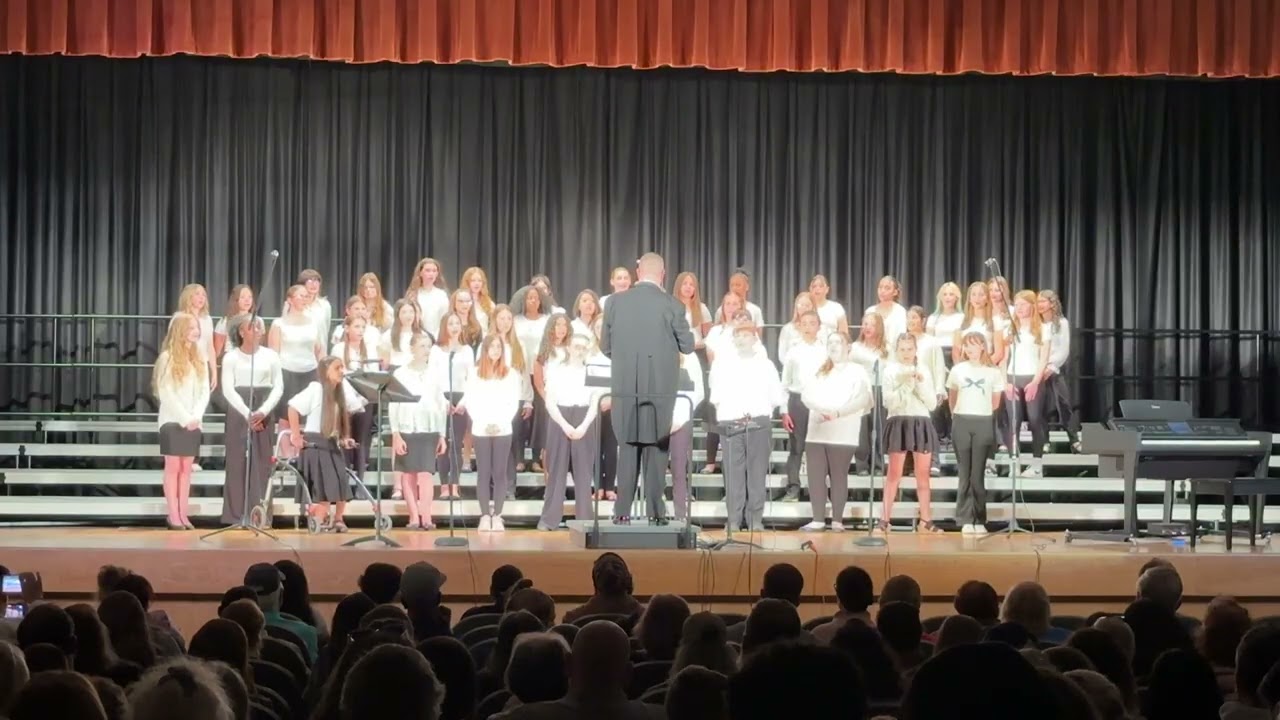 Northampton Middle School Spring 2025 7th Grade Choral Concert