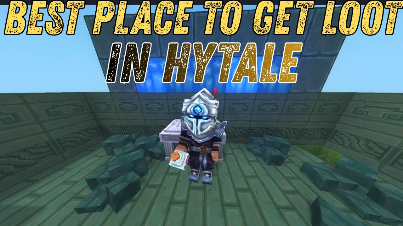 Hytale The best way to get loot and rare blocks