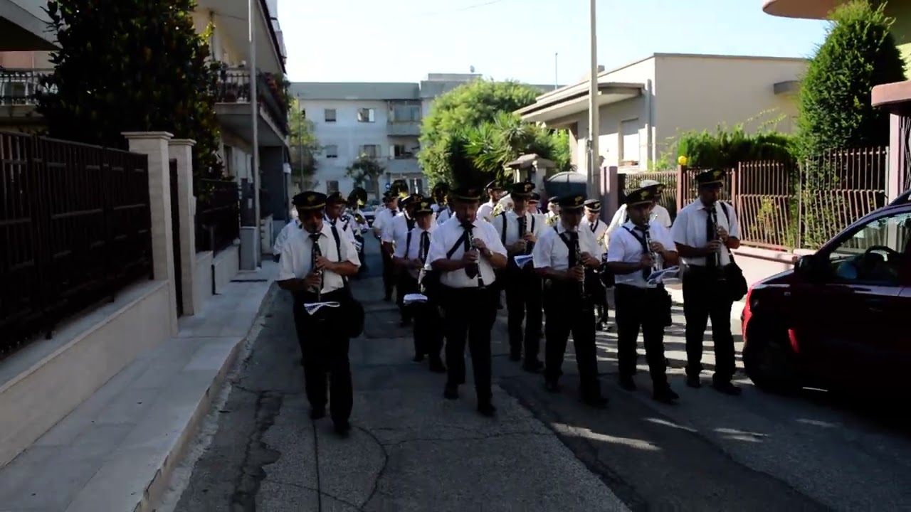 Banda di Conversano Piantoni - Marcia Speroni e sciabole - M. degli Angeli 1/8/23 Cassano Murge