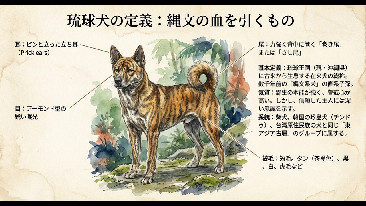 【沖縄の琉球犬 性格・特徴を解説！】石垣島で生き残った幻の犬「八重山系琉球犬」の謎に迫る！縄文から続く血統と絶滅の危機