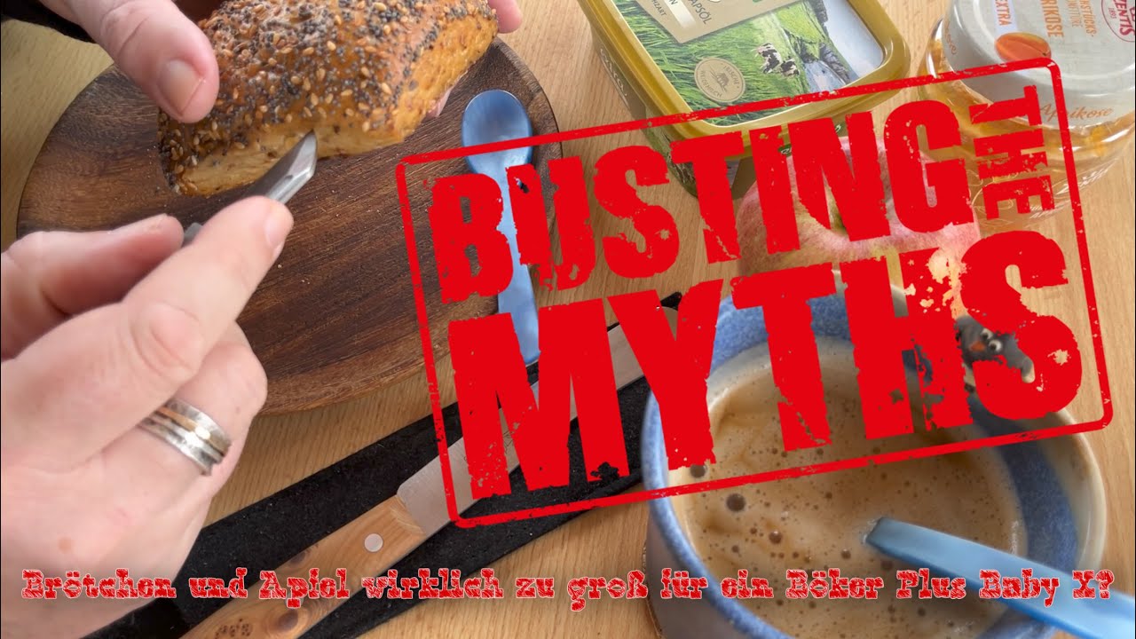 🚨 Myth Busting ‼️ Böker Plus Baby X vs Brötchen und Apfel 🚨