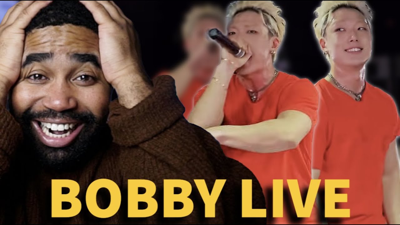 BOBBY'S BACK!! | BOBBY - 가 'GO' (Techno ver.) live  [Doberman party ] Reaction