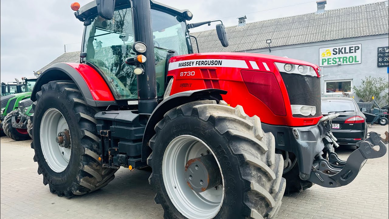 MASSEY FERGUSON 8730 Dyna VT, 2018r, pneumatyka, miękka oś i kabina, GPS, przedni TUZ, *PESTROL*
