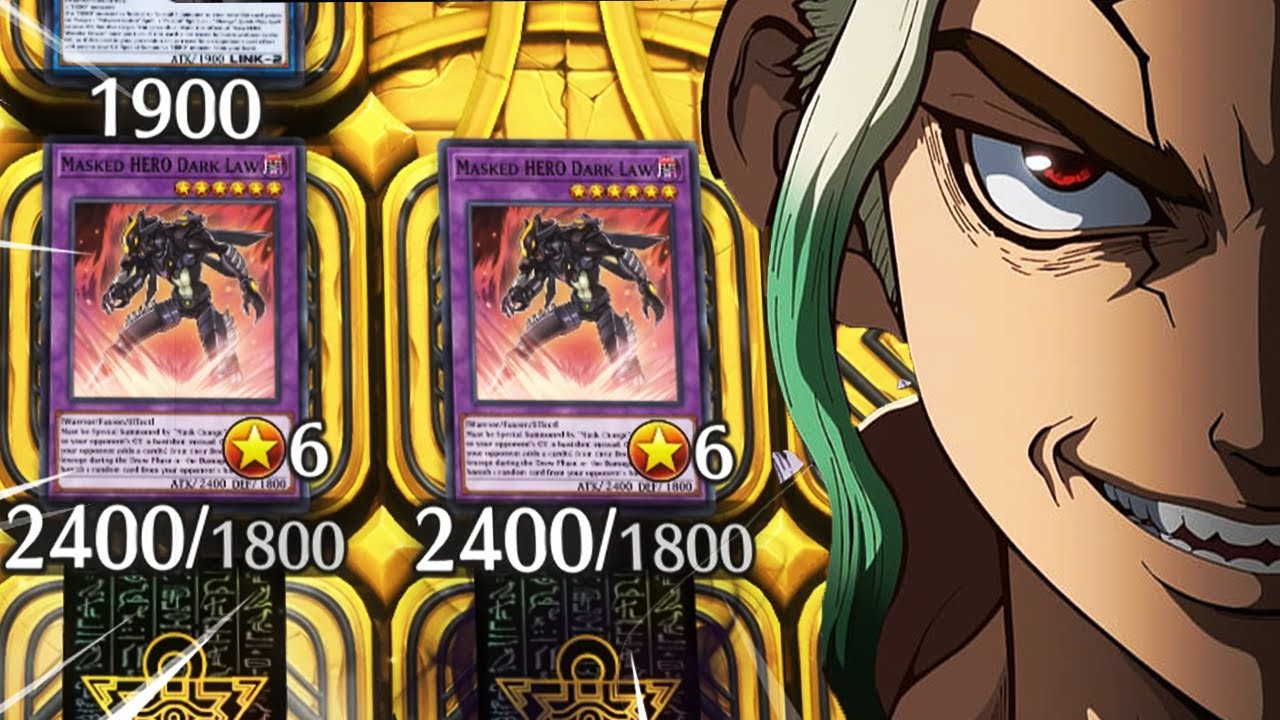 WHEN YOU MAKE A META SLAVE RAGEEEEEE WITH  2 DARKLAW'S IN YUGIOH MASTER DUEL