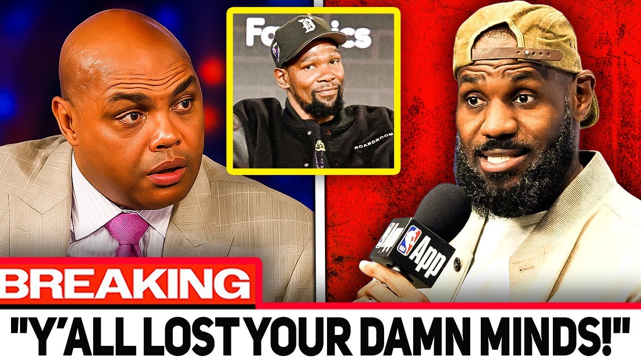 Charles Barkley NA ŻYWO KRYTYKUJE LeBrona i KD za brak szacunku do MJ... (Nie krył się!)