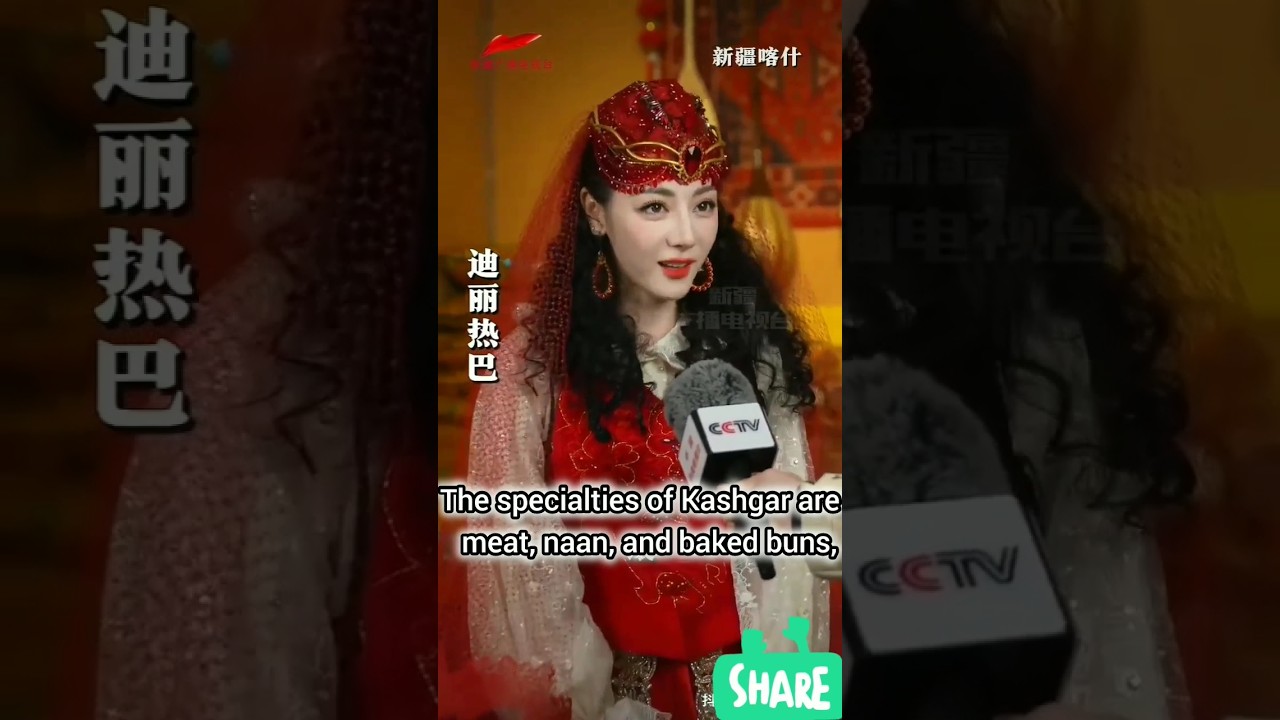 dilraba interview at kashgar Xinjiang #dilraba #chinesestar #dilrabadilmurat #chinesestars #dilreba