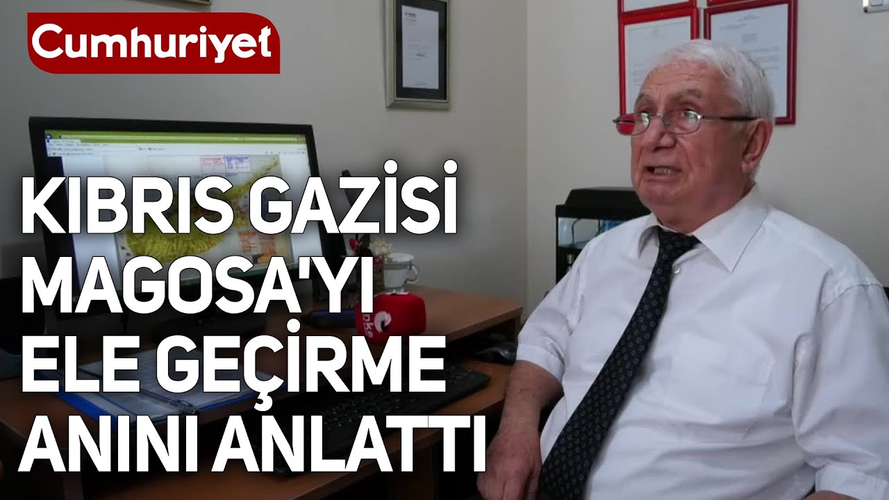 Kıbrıs Gazisi emekli albay İzzettin Çopur, Magosa'yı ele geçirme anını anlattı.