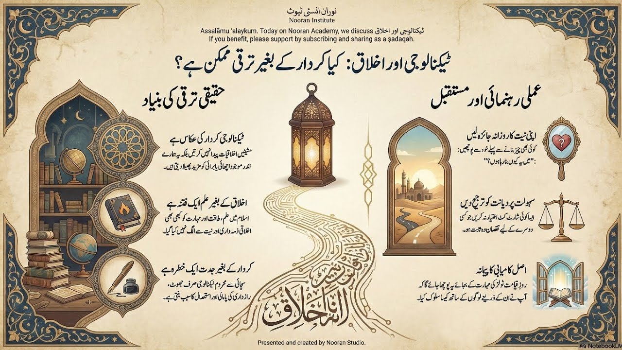 کیا کردار کے بغیر ترقی ممکن ہے؟. ٹیکنالوجی • اخلاق • مستقبل