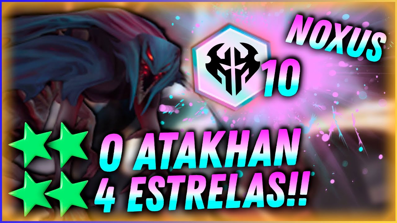 CONSEGUI O NÓXUS PRISMÁTICO QUE DESBLOQUEIA O ATAHKAN 4 ESTRELAS! | Teamfight Tactics Set 16