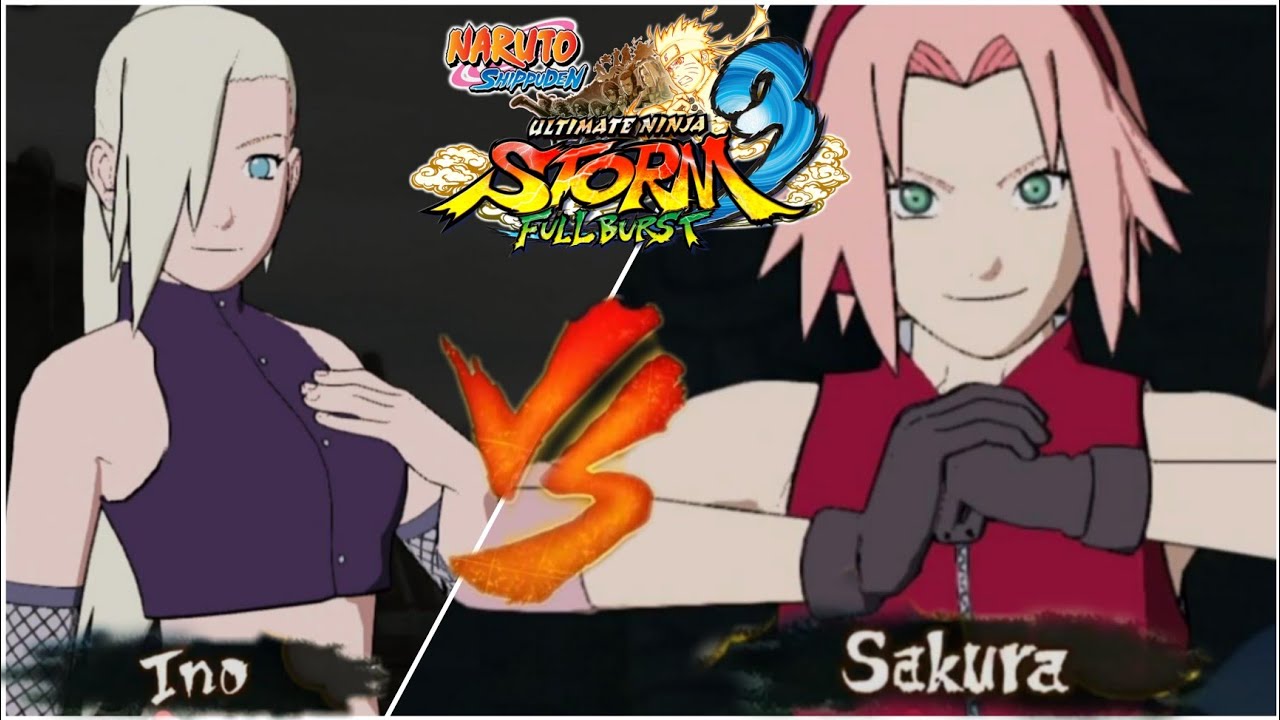 INO VS SAKURA ! || NARUTO SHIPPUDEN : ULTIMATE NINJA STORM 3. ( TWO ROUNDS  /  SUPER HARD MODE! )