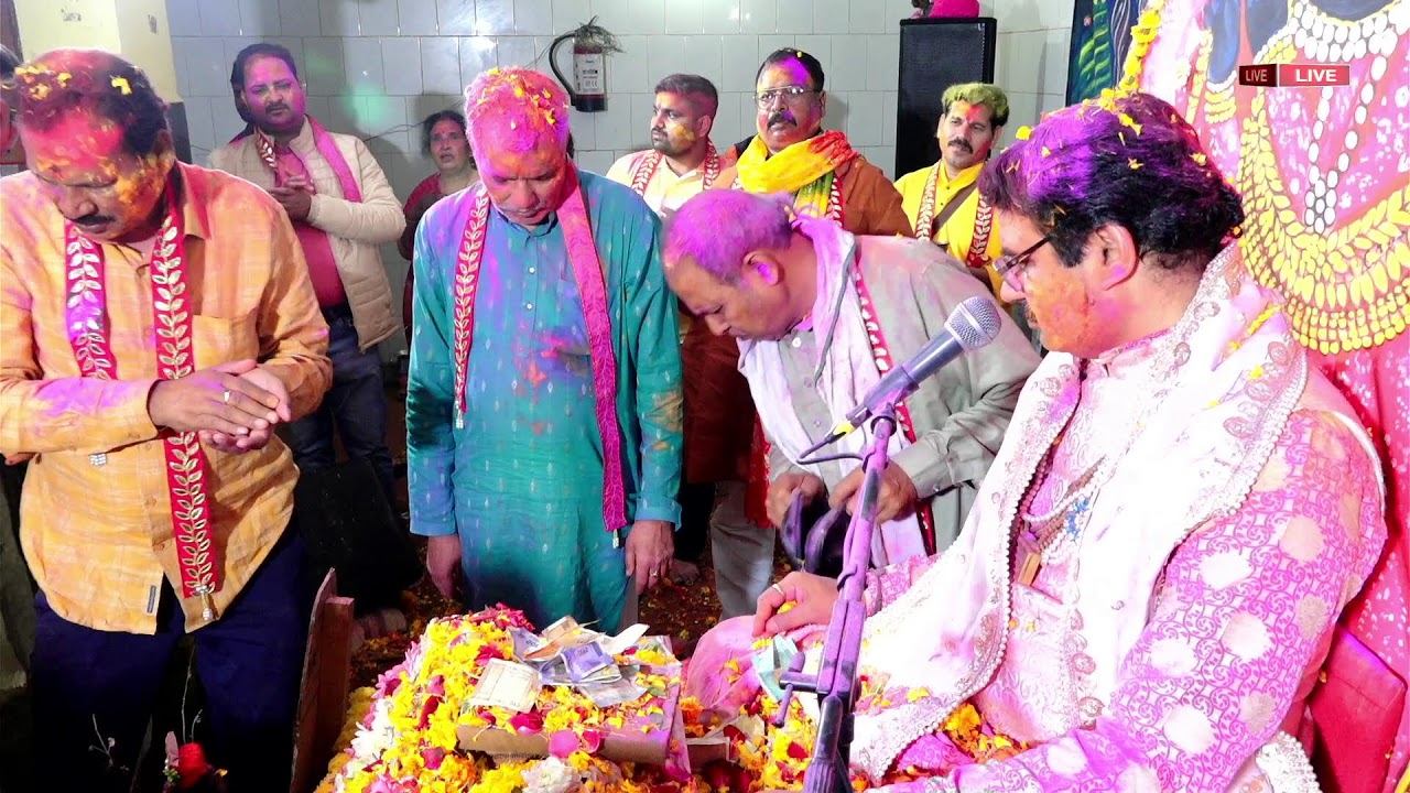 पीतांबरा धाम का 14वा वार्षिक उत्सव का रंगारंग कार्यक्रम श्री धाम वृन्दावन