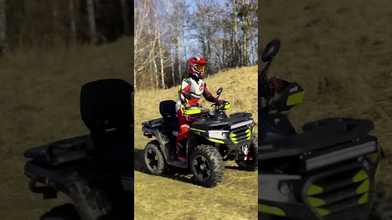 Quad ASIX Challenger z homologacją dla 2 os&oacute;b 🤩 #asix #quad #offroad