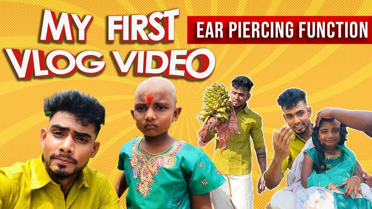 My first Vlog | அக்கா பொண்ணு காதுகுத்து விழா | Wils Pat