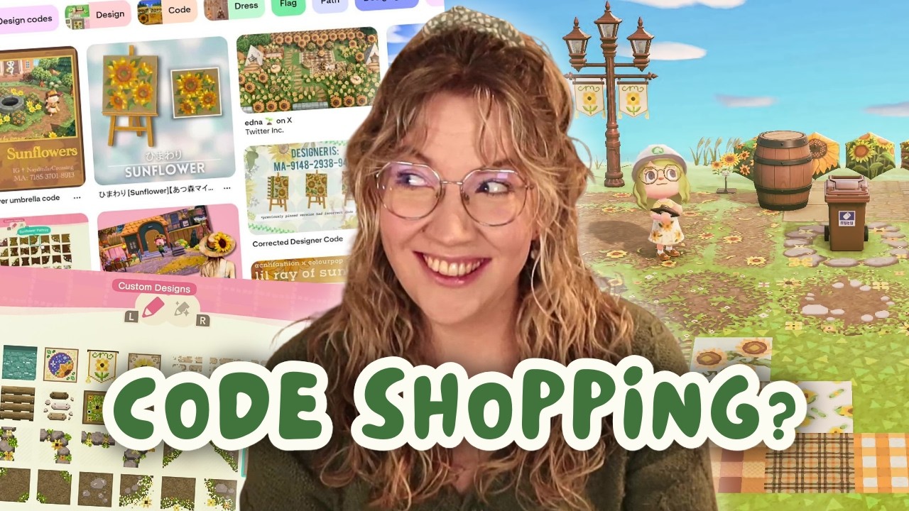 How I find good CUSTOM DESIGNS for my islands! 🌻 Let's Play Ep. 4