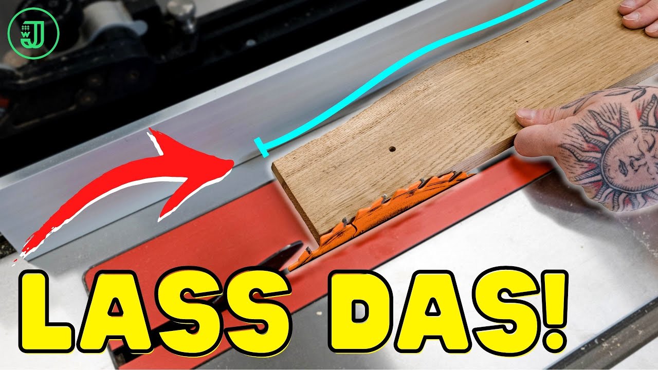 Mach das niemals am PARALLELANSCHLAG deiner TISCHKREISS&Auml;GE! 😱 | Jonas Winkler