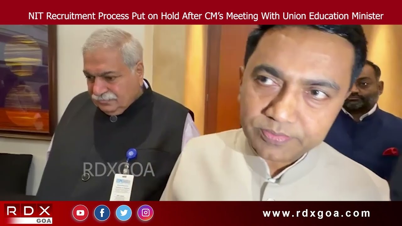 NIT Recruitment Process Put on Hold After CM&rsquo;s Meeting With Union Education Minister