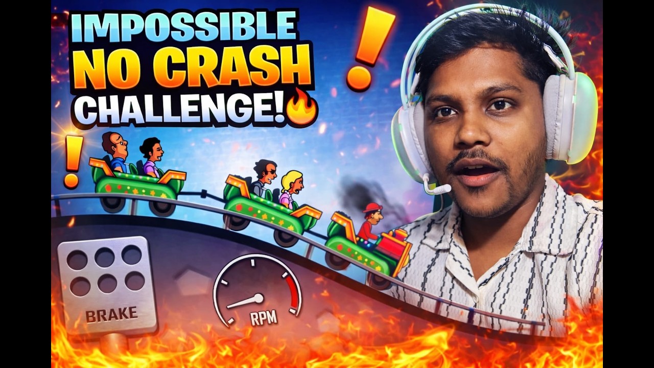 Hill Climb Racing LIVE 🔴 | Impossible No Crash Challenge! 🔥