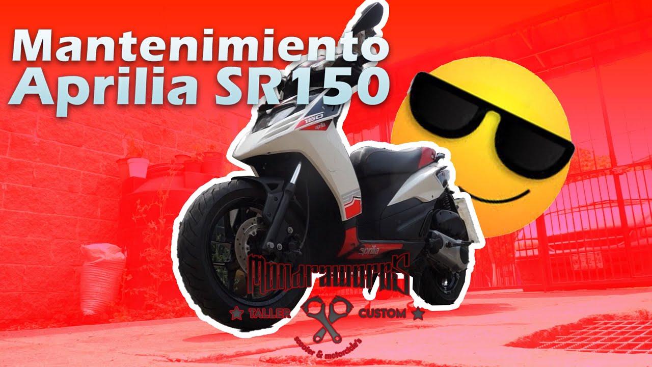 Aprilia sr150 - afinación y restauración