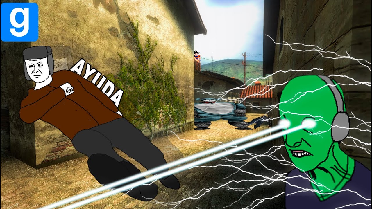 Corriendo de nexbots en gmod (ayuda me persigue la Agencia de Recaudación y Control Aduanero)