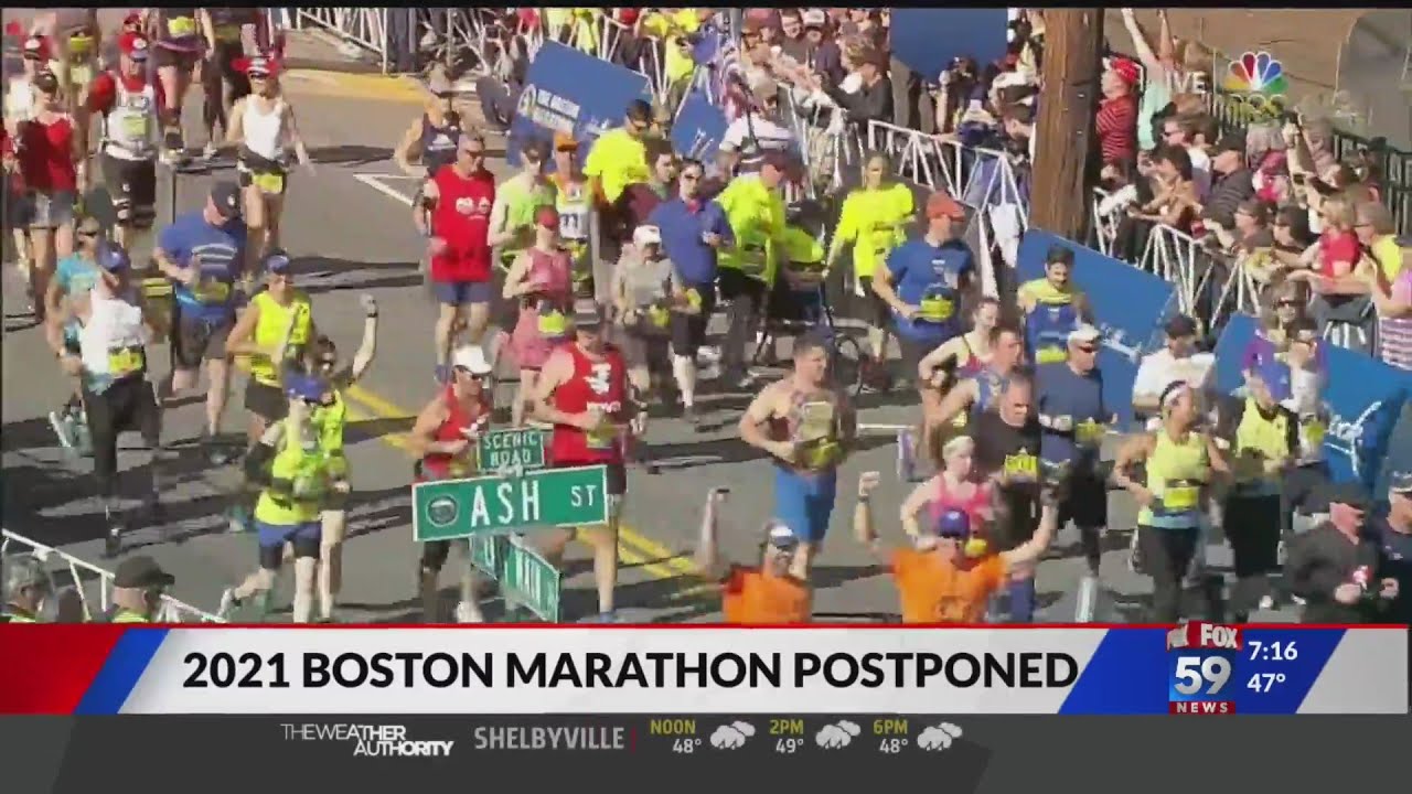 Boston Marathon postponed