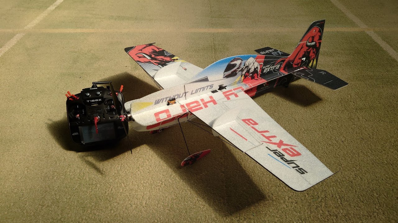 RC factory SUPER EXTRA  -maiden flight-
