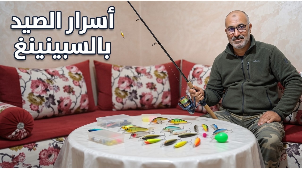 أدوات الصيد بتقنية الجر أو السبينينغ - جزء 3