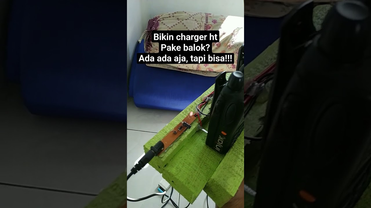 cara membuat charger ht