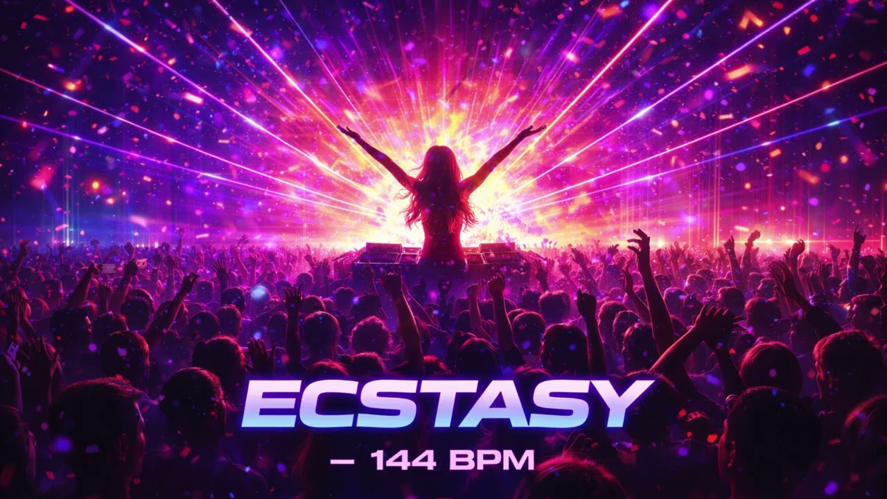 ECSTASY (Melodic Rave Techno 144 BPM)