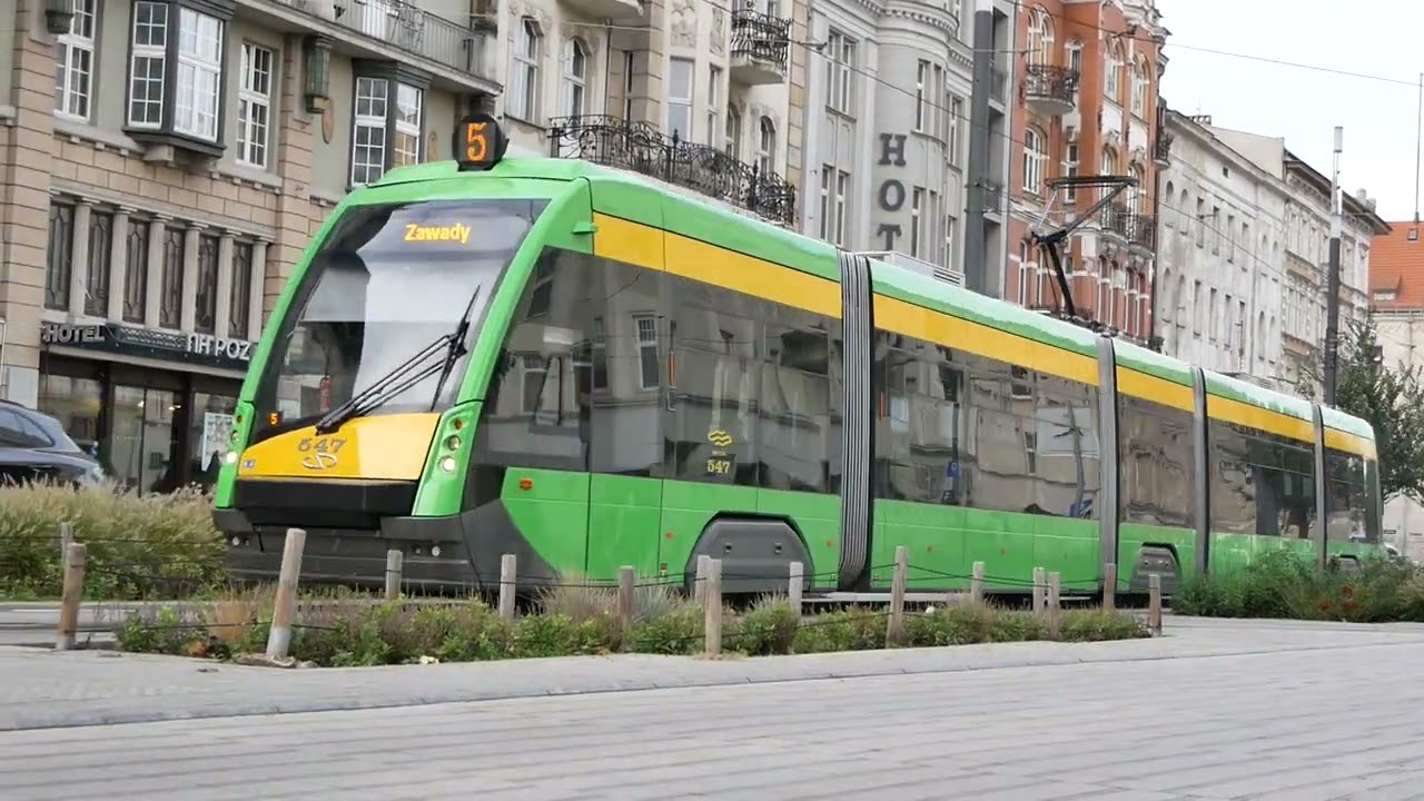 [TRAM] [MPK Poznań] Moderus Gamma, Siemens Combino, Solaris Tramino, Tatra RT6N1
