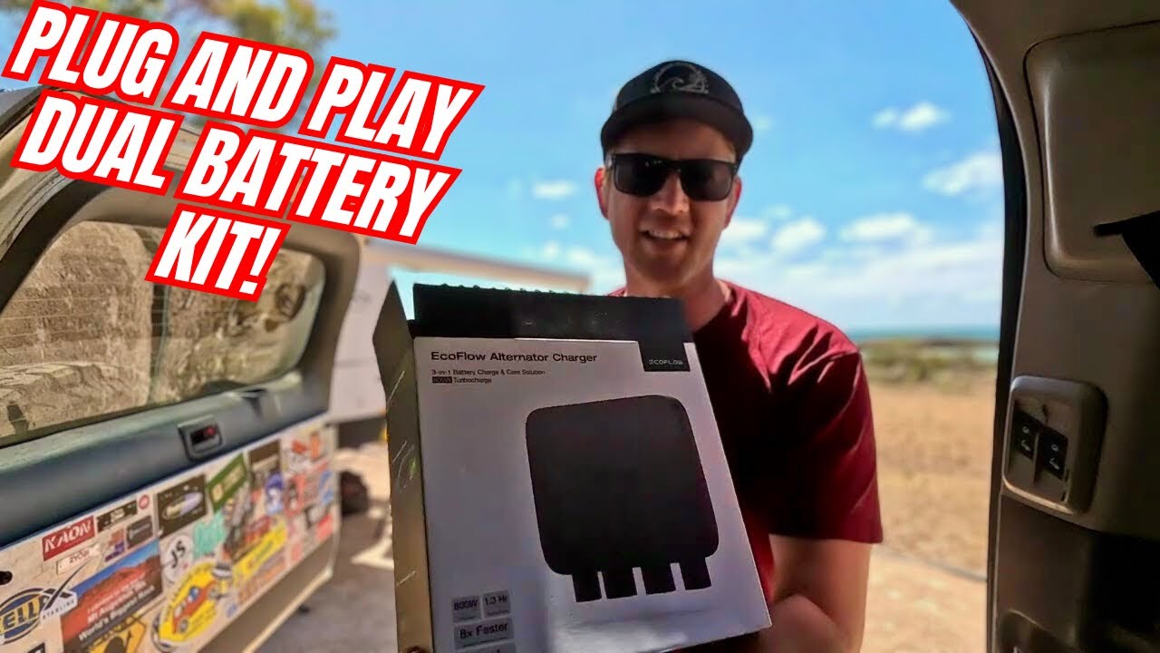 Комплект из двух аккумуляторов PLUG and PLAY с инвертором! Зарядное устройство EcoFlow и установк...