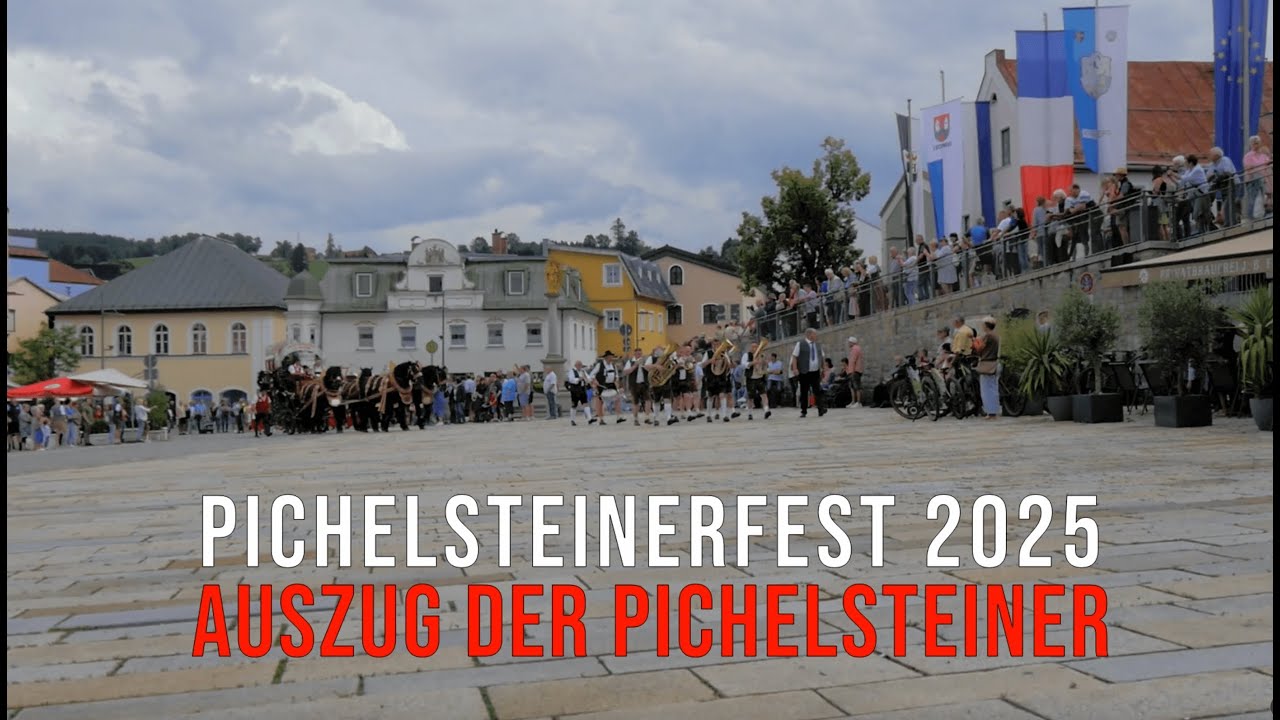 Pichelsteinerfest 2025 - Ausmarsch der Pichelsteiner