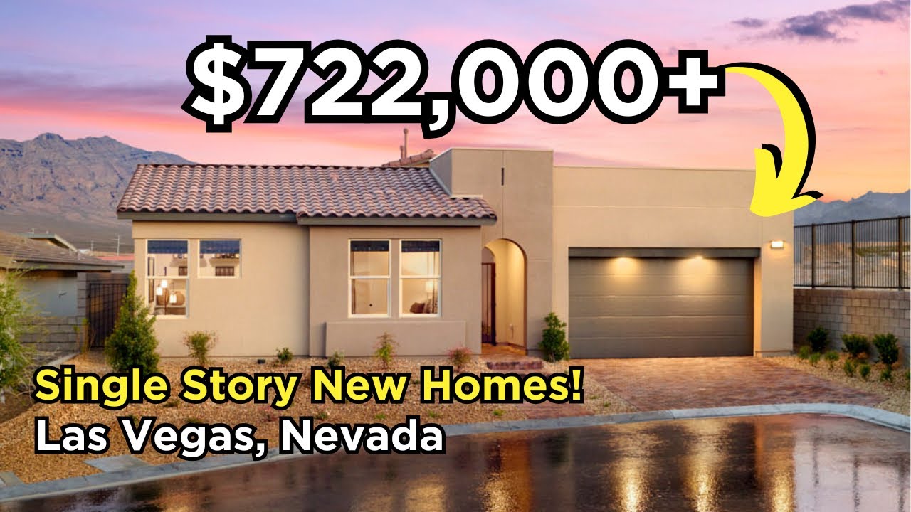 Las Vegas MultiGen Single Story New Construction Homes For Sale