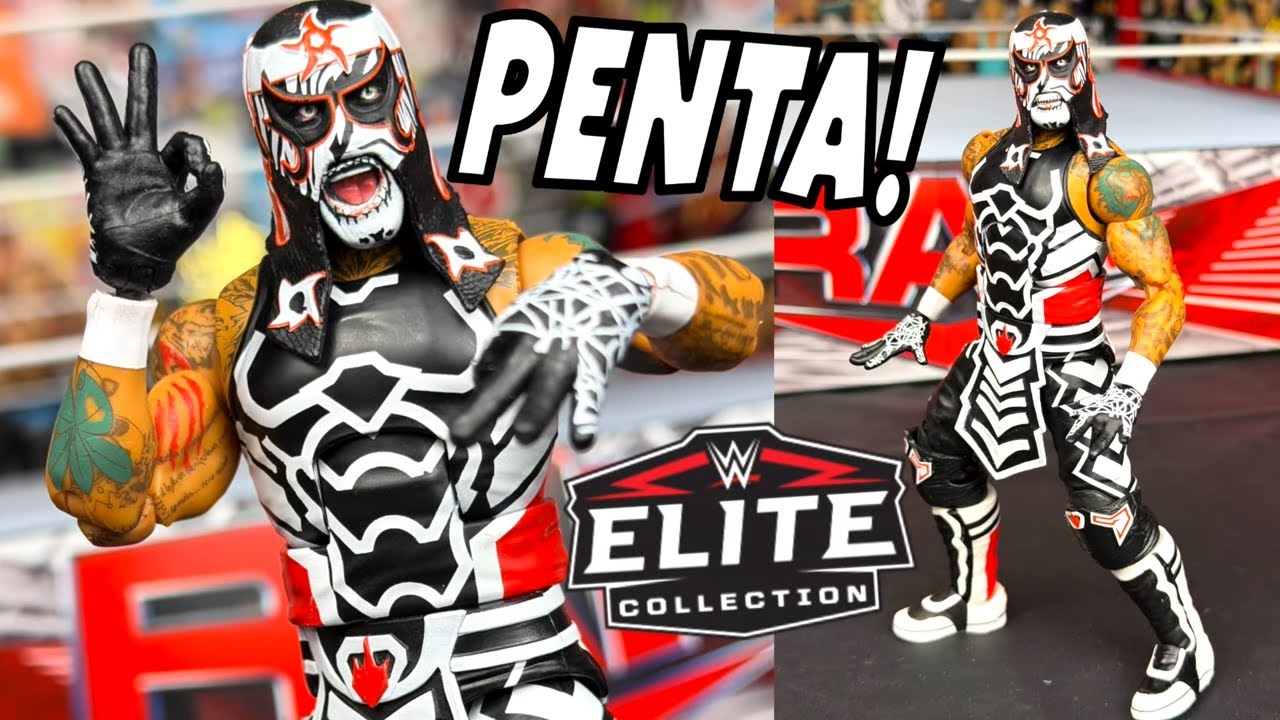 Обзор фигурки WWE DEFINING MOMENTS PENTA