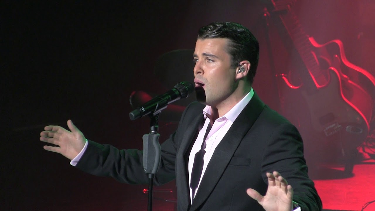 Joe McElderry - Time To Say Goodbye - Weston-Super-Mare - Saturday Night At The Movies