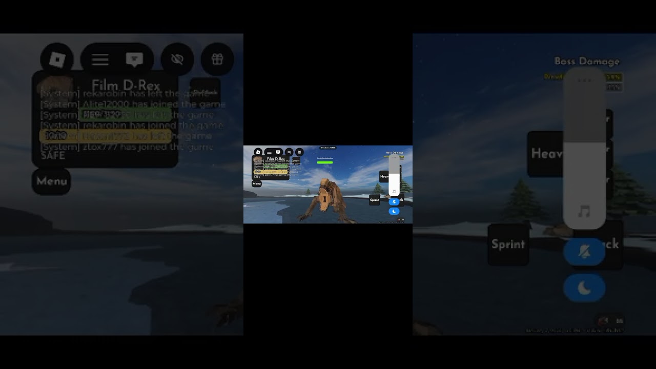 Laggy JB moment(first JB vid)#jurassicblocky #dinosaurs