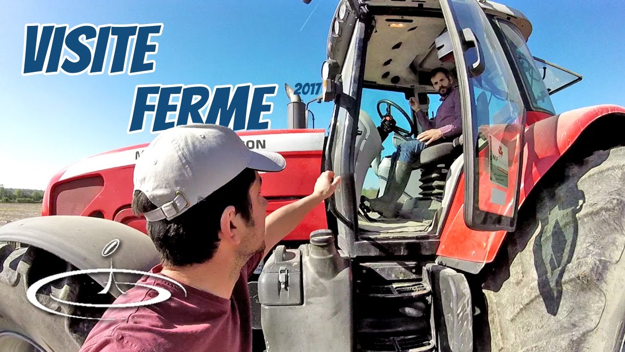 Visite de la ferme d'Alexandre, céréalier Berrichon dans l’Indre – 2017
