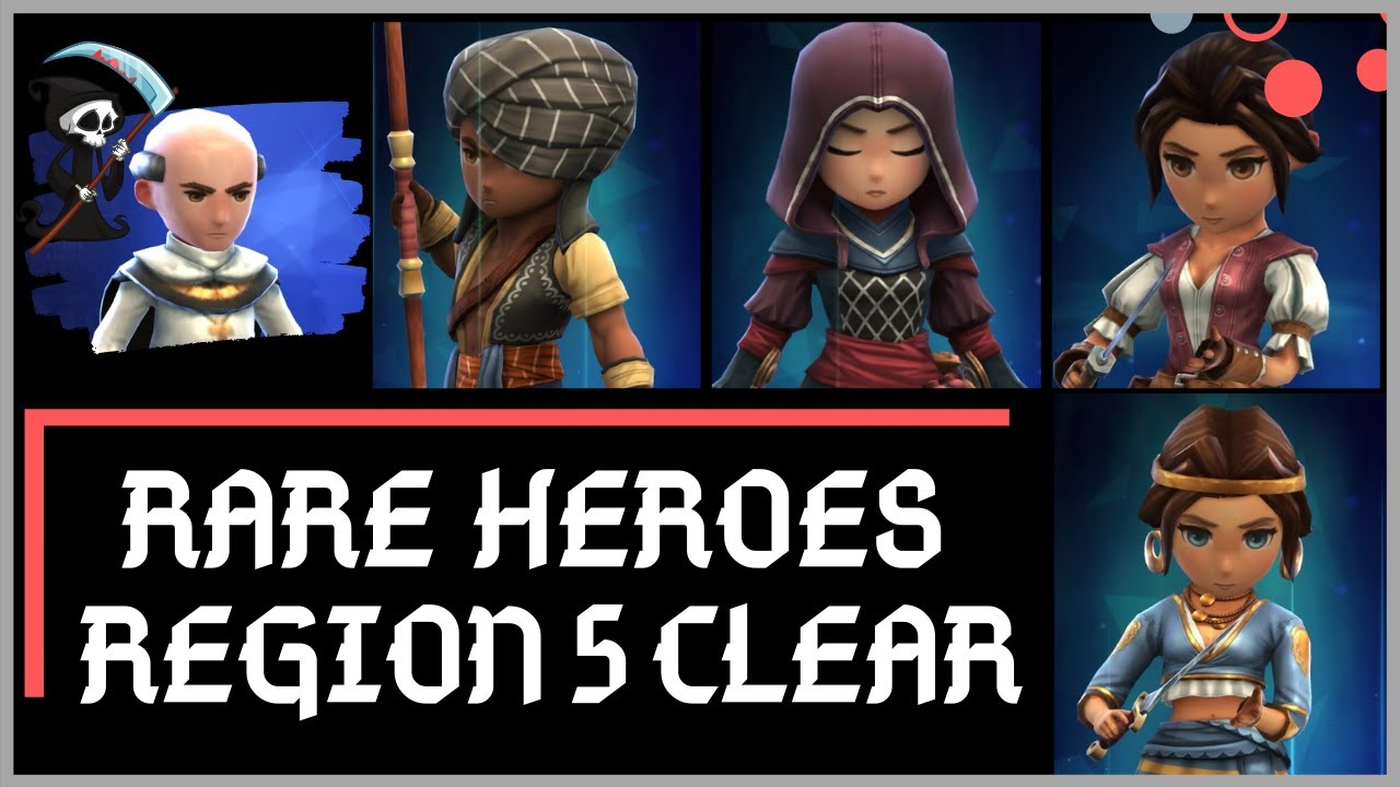 Rare Heroes DESTROY REGION 5 - Assassin's Creed Rebellion