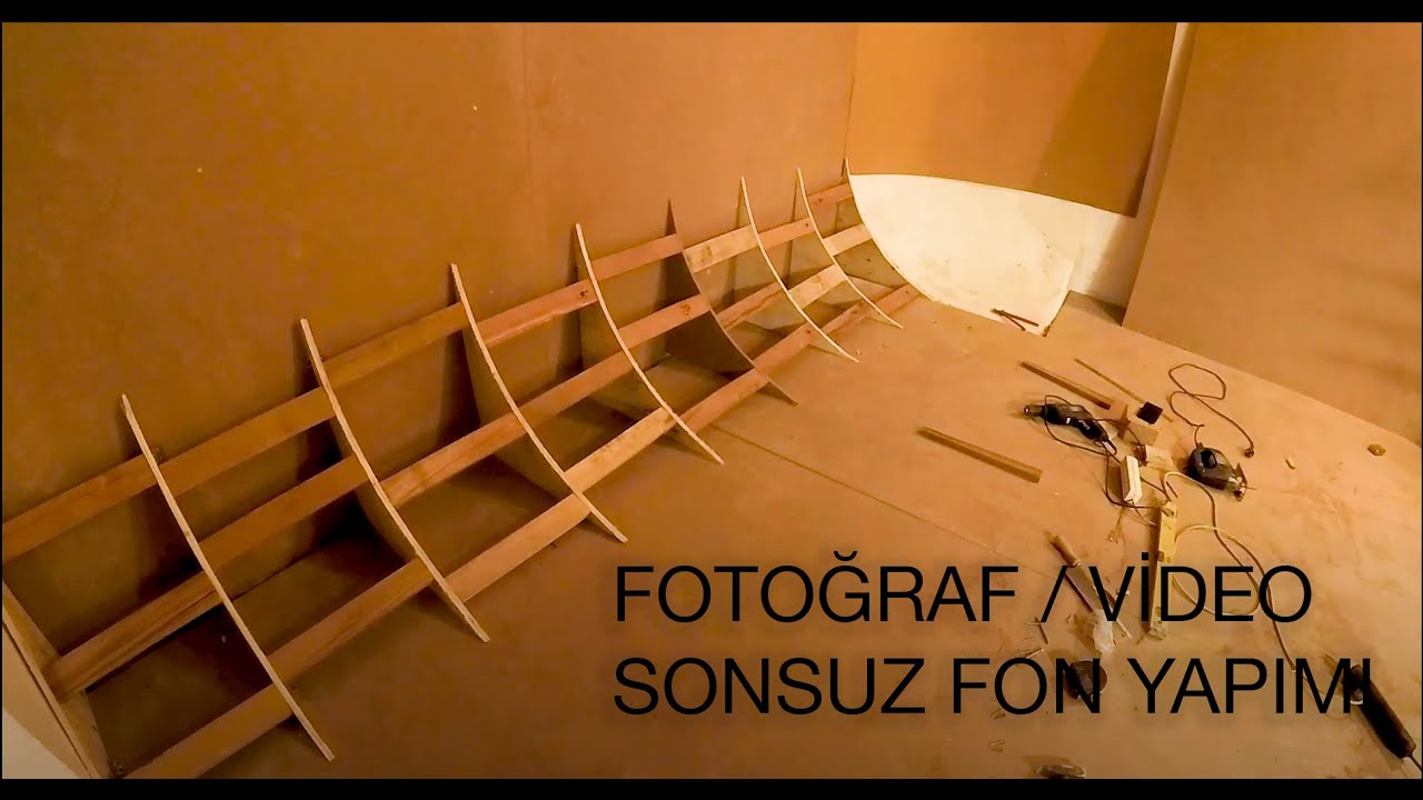 Fotoğraf ve Video İçin Sonsuz Fon Yapımı