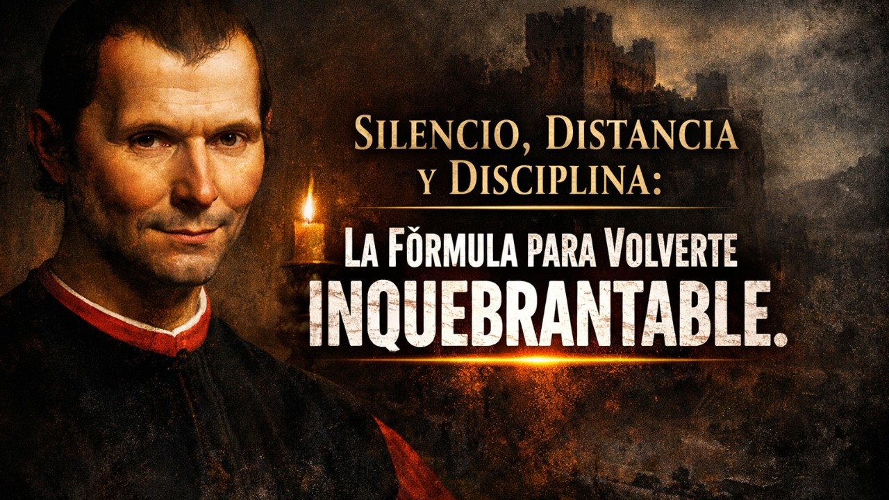 Silencio, Distancia y Disciplina — La Fórmula que Te Vuelve Inquebrantable | Estrategia Maquiavélica
