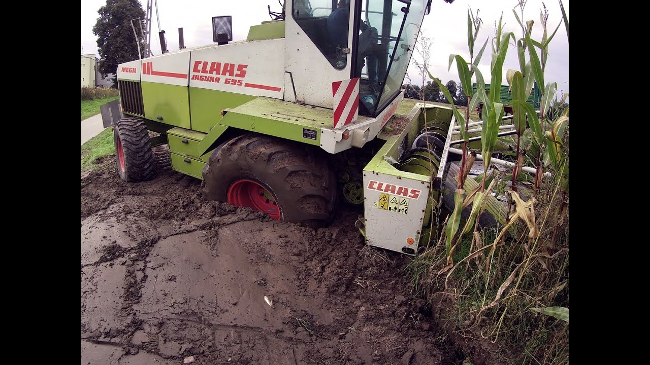 UTOPIONY CLAAS JAGUAR !/KUKURYDZA NA KISZONKĘ 2022/TRUDNE WARUNKI/GR PUSTELNIK/CASE/2x NH/JOHN DEERE