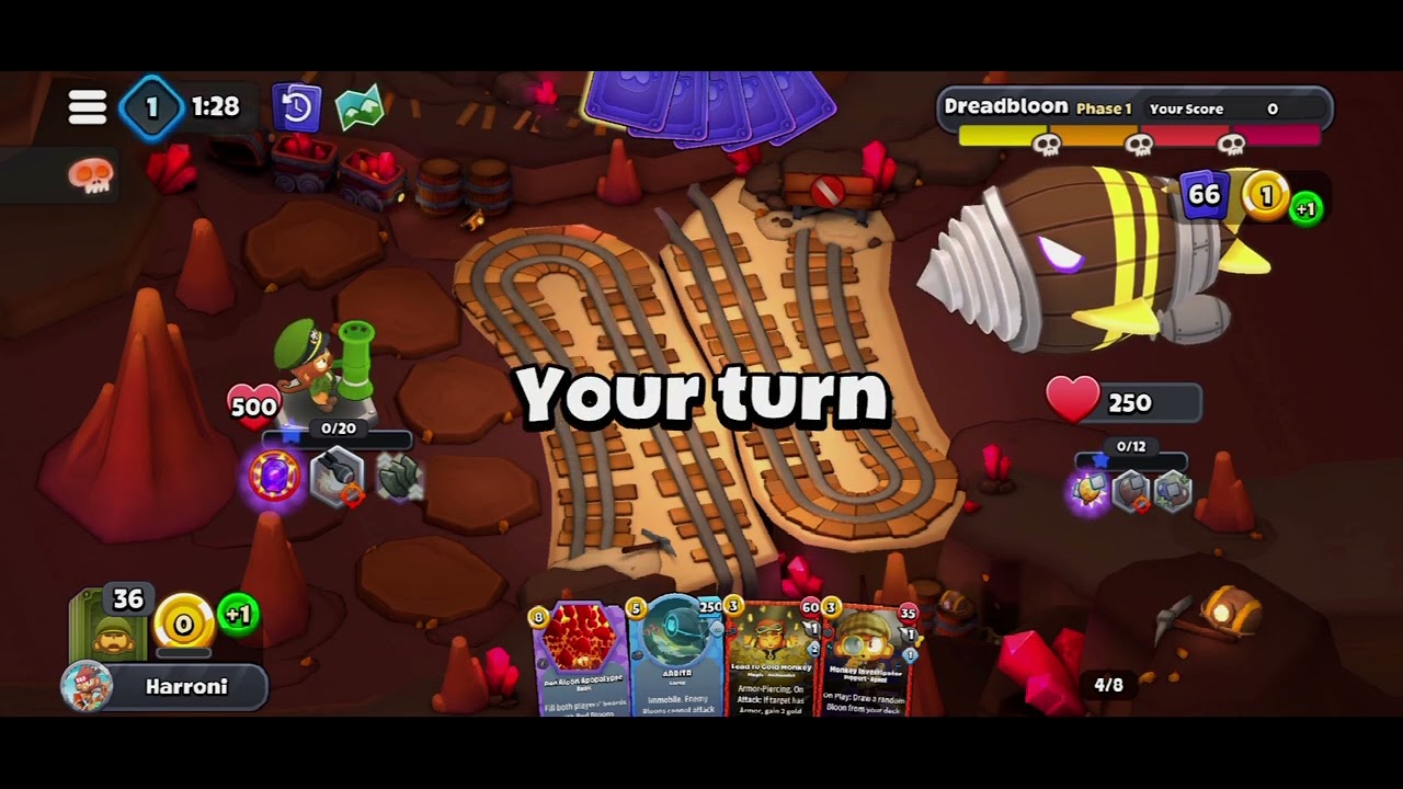 Daily(Hopefully) Bloons Card Storm Gameplay D183