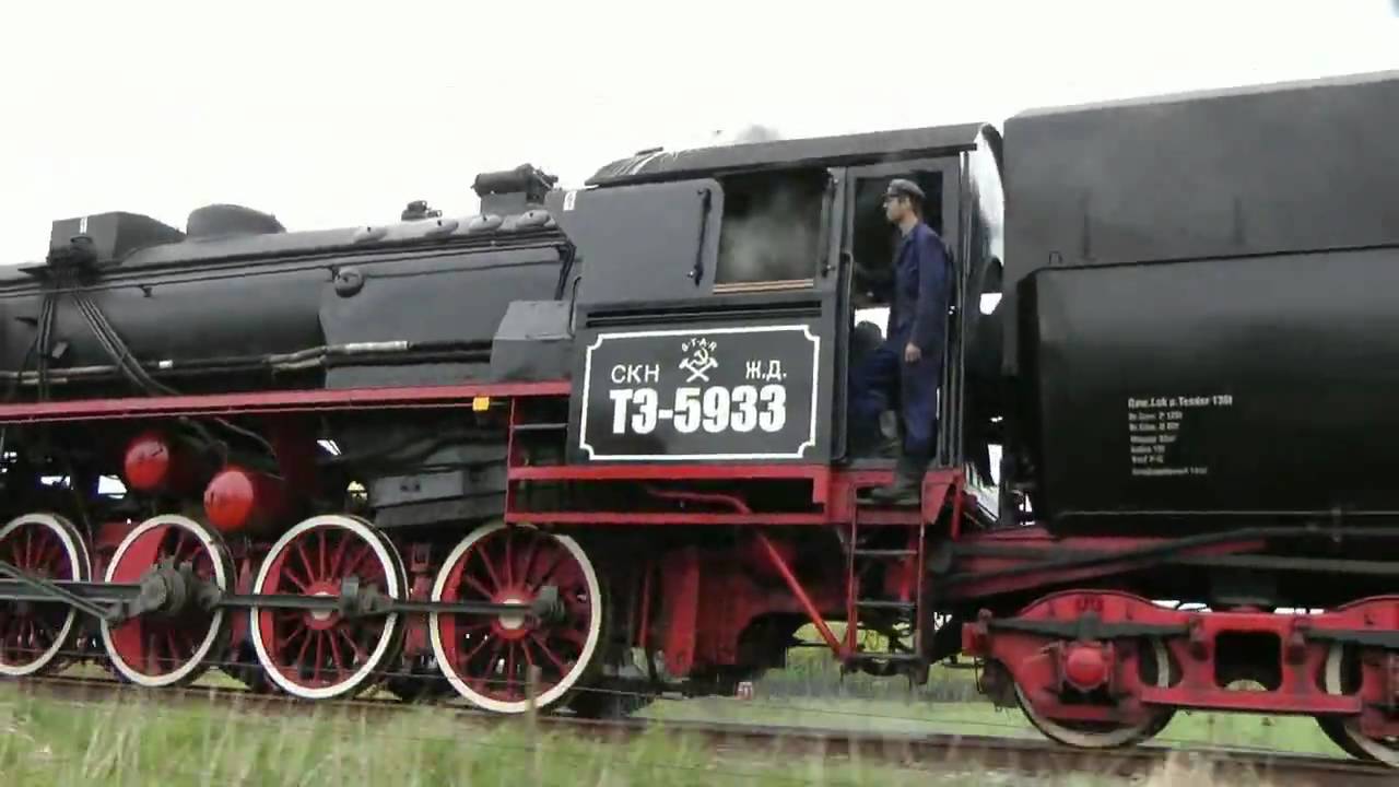 Stoomtrein STAR De grote RUS rijdt weer Steamtrain spectaculair 2010.