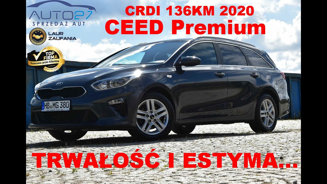 #AUTO27 -SPRZEDANA - TEST - Kia Ceed. 2020. 1.6 crdi 136KM. PREMIUM...